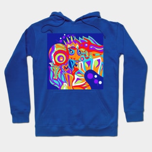 alien in armor ecopop Hoodie